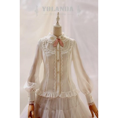 Yolanda Bunny's Herbology Embroidered Blouse(Reservation/7 Colours/Full Payment Without Shipping)